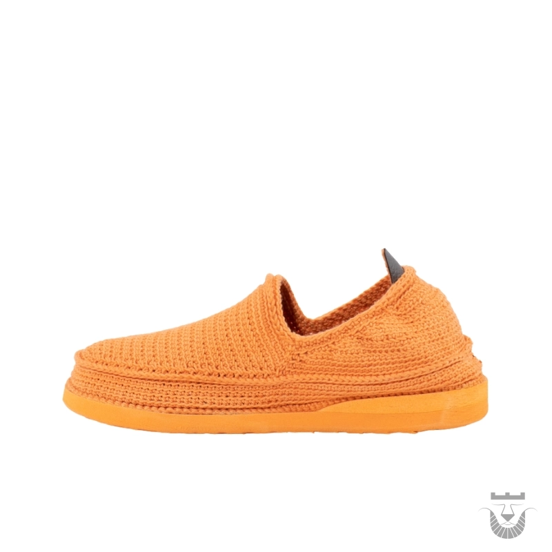 Orange Persian Giveh Shoes