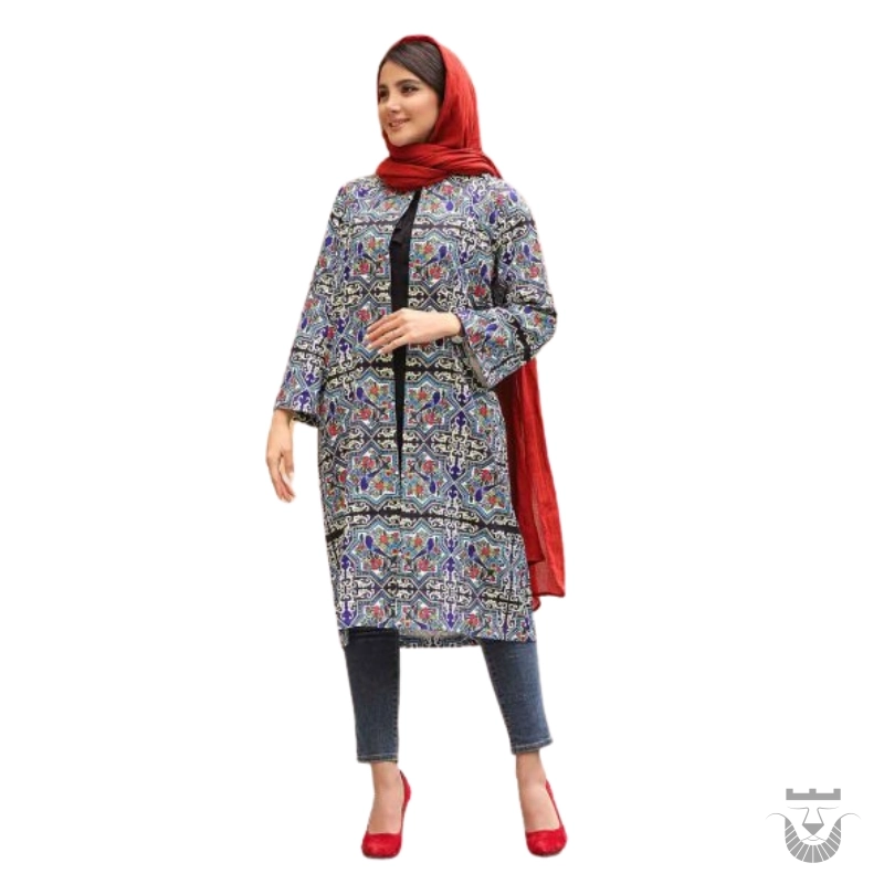 Persian Floral Bird Manto