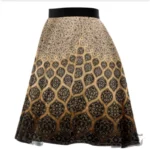 Unique Iranian Skirt with Brick Pattern (Free Size)