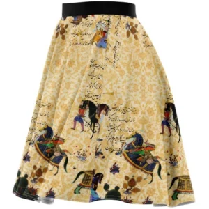 Shahnameh-Inspired Persian Skirt (Free Size)