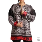 Stunning Persian Carpet Design Coat For Her (Free Size)