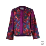 Beautiful Floral Persian Coat for Her (Free Size)