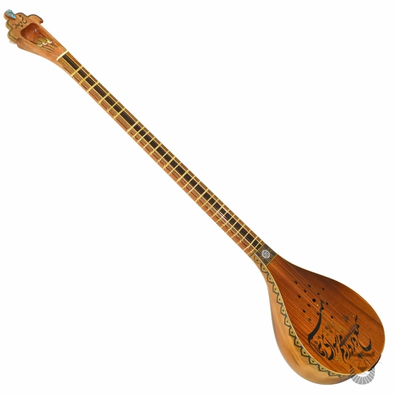 Iranian Handcrafted Setar: Shama va Parvane Model