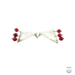 Persian Handcrafted Earrings: Traditional Agate Silver