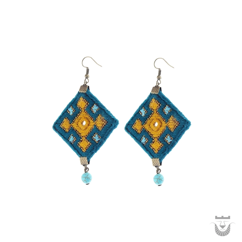 Handmade Baloch Earrings: Royal Roch Design
