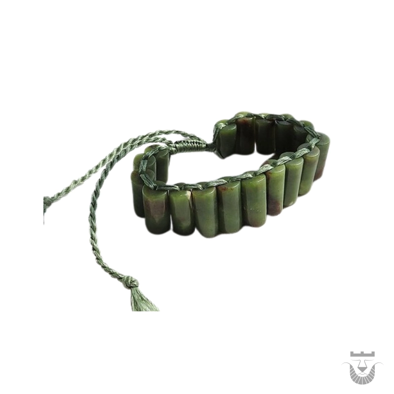 Handmade Persian Jade Stone Bracelet