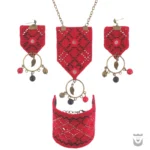 Exquisite Persian Women's Jewelry: Zahedan Baloch Needlework Set