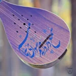 Iranian Handcrafted Setar: Shama va Parvane Model