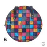 Persian Bag: Colourful Chess Pattern