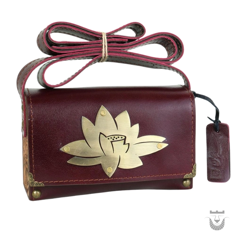 Beautiful Handcrafted Persian Leather Bag Susan Model