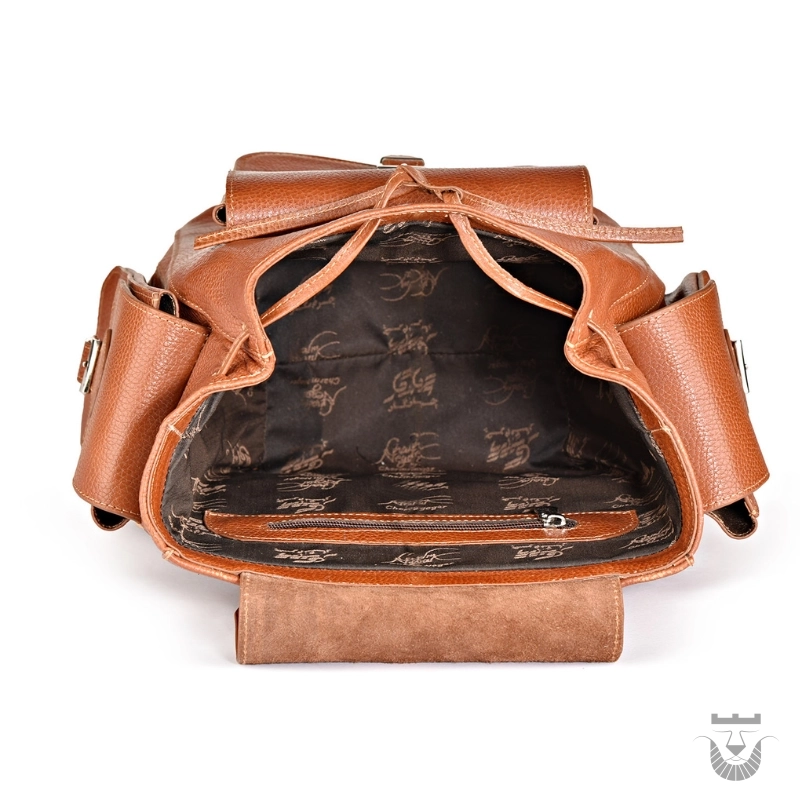 Gorgeous Persian Classic Leather Backpack for Women