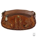 Achaemenid-Inspired Leather Makeup Bag