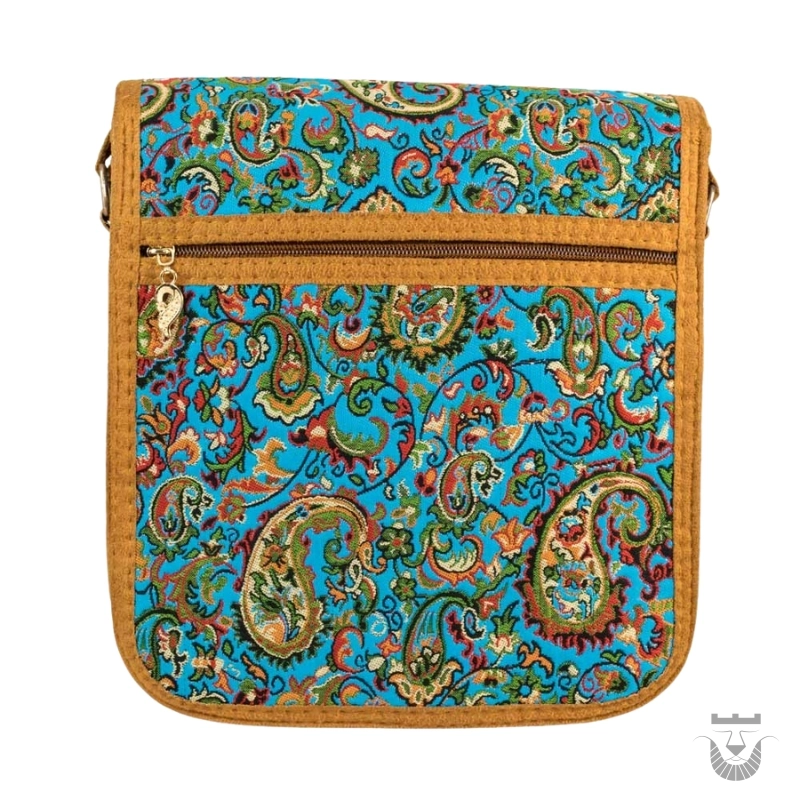 Beautiful Light blue Termeh Bag