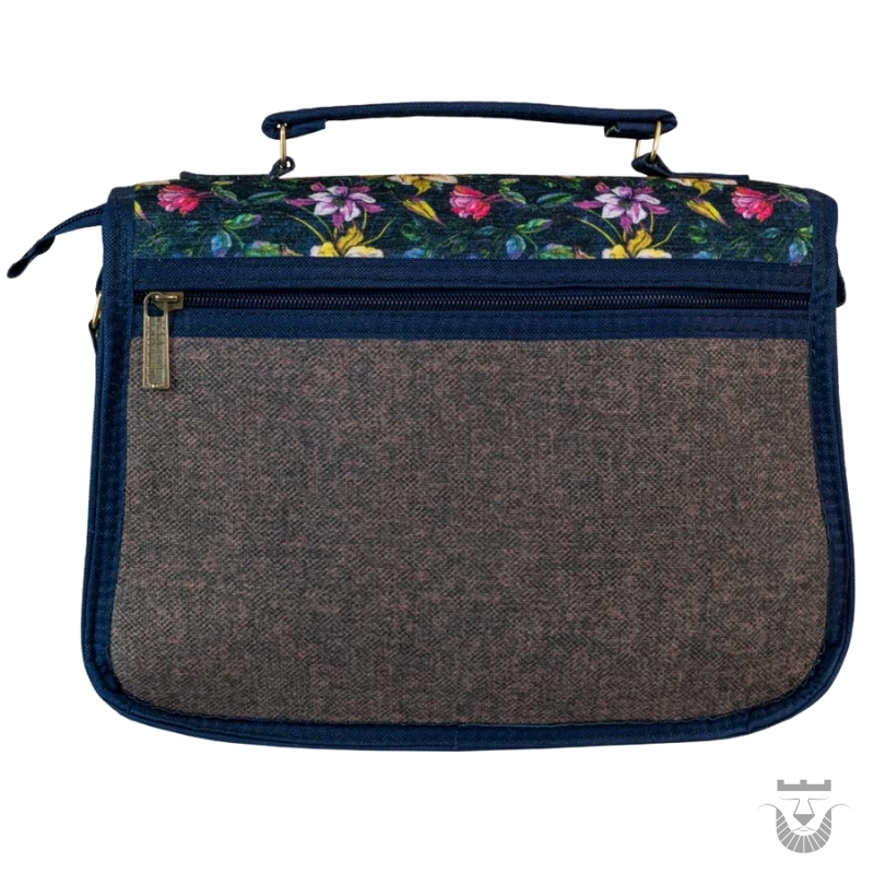 Floral Velvet Persian Shoulder Bag