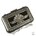Gorgeous Persian Clutch Bag: Faravahar Engraved