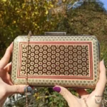 Exquisite Khatamkari Clutch Bag