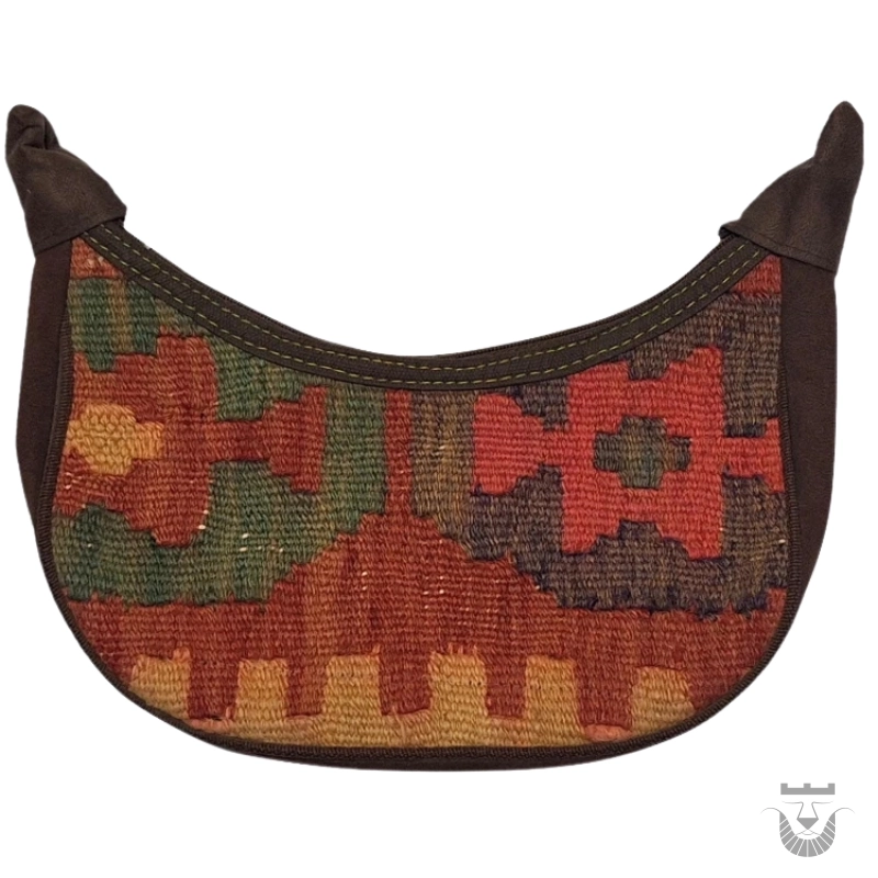 Authentic Double-Sided Persian Kilim Bag