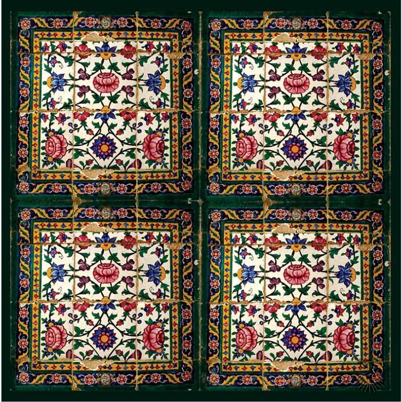 Persian Scarf: Karim Khan Arg Design