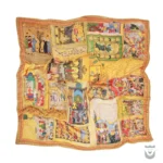 Shahnameh-Inspired Persian Scarf