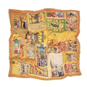 Shahnameh-Inspired Persian Scarf