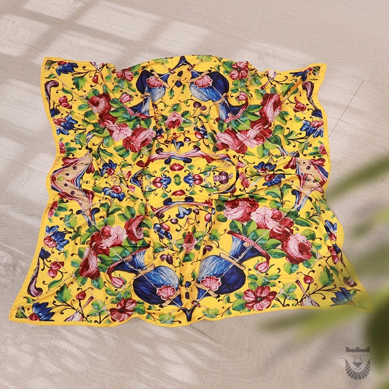 Beautiful Persian Golestan Palace Design Scarf