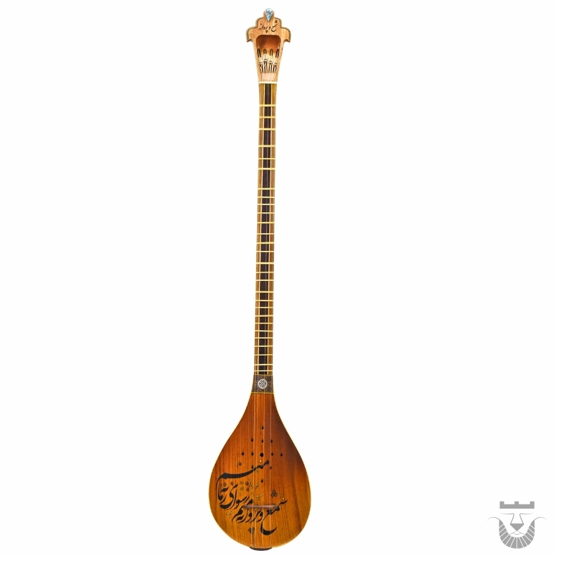 Iranian Handcrafted Setar: Shama va Parvane Model
