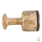 Persian Pyrographed Tombak: Helmi Design 3 - Image 2