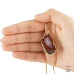 Authentic Red Carnelian Gemstone Persian Necklace