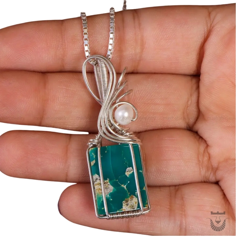 Unique Persian Handmade Turquoise Necklace for Women