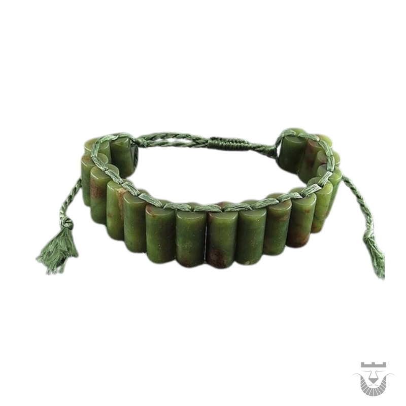 Handmade Persian Jade Stone Bracelet