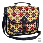 Persian Velvet Bag: Maral Model with Gilim Pattern