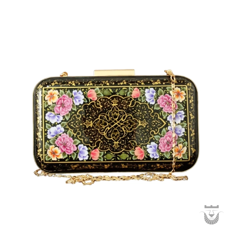 Shiraz-Inspired Hand Painted Clutch