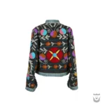 Timeless Persian Embroidered Coat for Women (Free Size)
