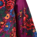 Beautiful Floral Persian Coat for Her (Free Size)