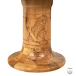 Exquisite Helmi Pyrographed Tombak Design 5 - Image 3