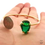 Persian Bracelet: Handmade Pahlavi Coin Design