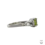Gorgeous Persian Peridot Silver Ring