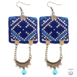 Hand-Stitched Baloch Jewelry Set: Chabahar Sky Model - Image 3