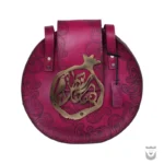 Gorgeous Persian Pomegranate Leather Bag