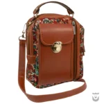 Red Iranian Termeh Bag: Sogol Design