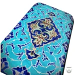 Persian Minakari Clutch Bag: Tile Design