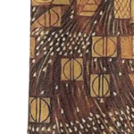 Persian Manto with Geometric Design