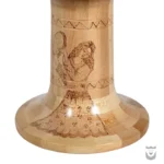 Persian Pyrographed Tombak: Helmi Design 3