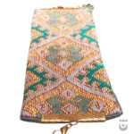 Iranian Bracelet: Baluchi Women's Needlework Orange Blossom Design