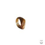Persian Agate Ring: Autumn Tree Design