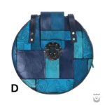 Elegant Persian Round Handmade Leather Bag