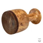 Persian Pyrographed Tombak: Helmi Masterpiece