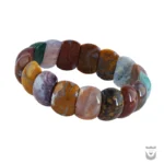 Exquisite Persian Stone Bracelet: Agate Dendrite