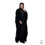 Classy Black Iranian Abaya (Free Size)