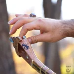 Iranian Handcrafted Setar: Shama va Parvane Model